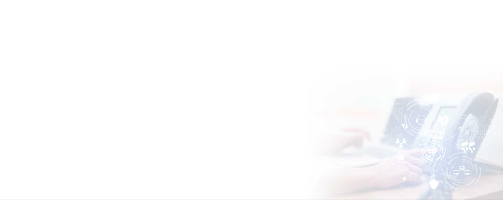 Banner of technical support