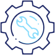 Icon of bronze support